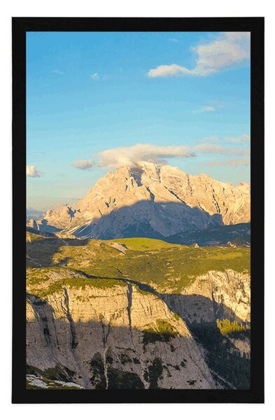 Poster vedere frumoasă din munți
