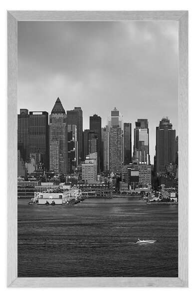 Poster New York unic în design alb-negru