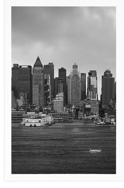 Poster New York unic în design alb-negru