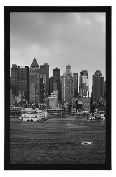 Poster New York unic în design alb-negru