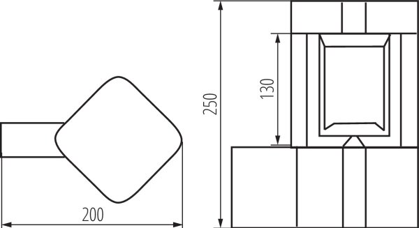 Kanlux 36552 - Aplică de perete pentru exterior PEVO, 1x GX53/11W/230V, IP44, antracit