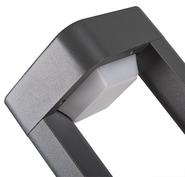 Kanlux 36552 - Aplică de perete pentru exterior PEVO, 1x GX53/11W/230V, IP44, antracit