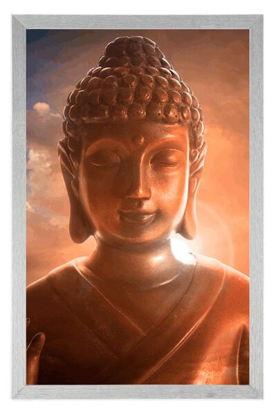 Poster Buddha printre nori