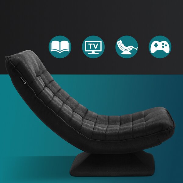 Deuba Scaun de lounge - negru