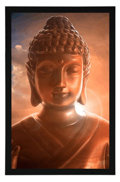 Poster Buddha printre nori