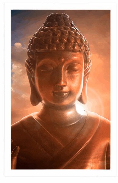 Poster Buddha printre nori