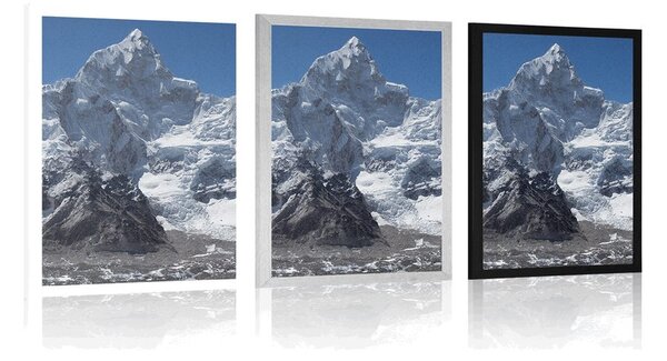 Poster vârful de munte frumos