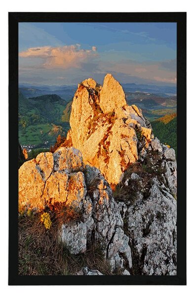 Poster Vrsatske rocks frumoase în Slovacia