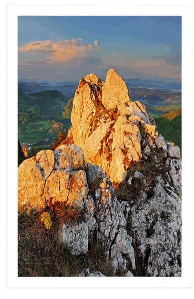 Poster Vrsatske rocks frumoase în Slovacia