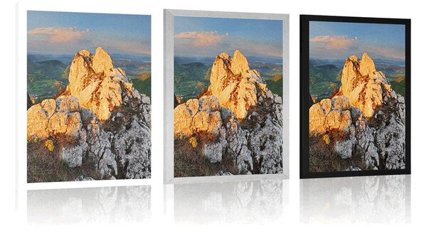 Poster Vrsatske rocks frumoase în Slovacia