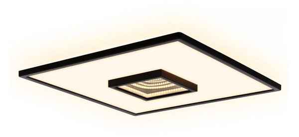 Briloner 3848015 - Plafonieră LED TORO, 18W, 230V, 42x42 cm, negru