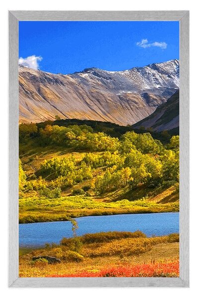 Poster natură frumoasă în Kamchatka în Rusia