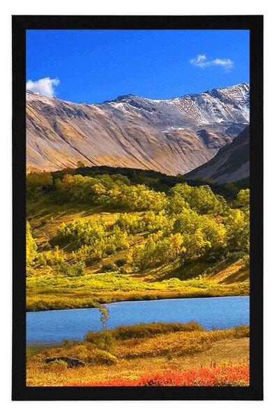 Poster natură frumoasă în Kamchatka în Rusia