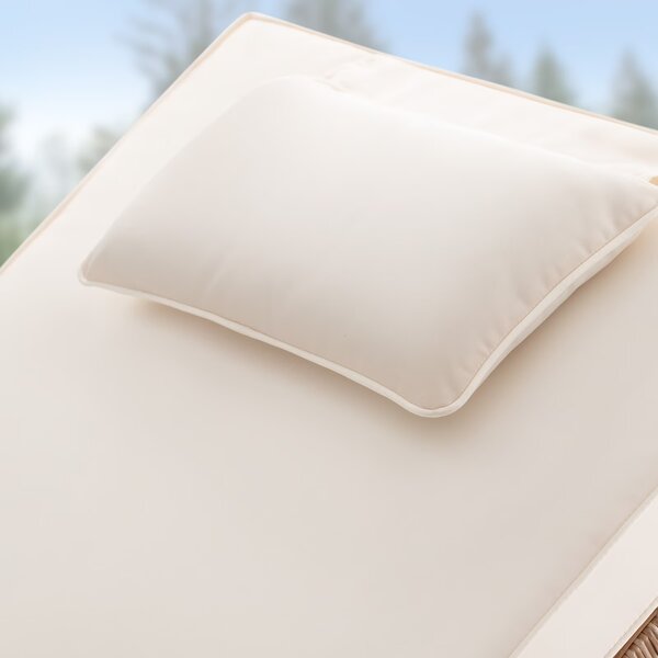 Deuba Recliner de lux cu roti, bej