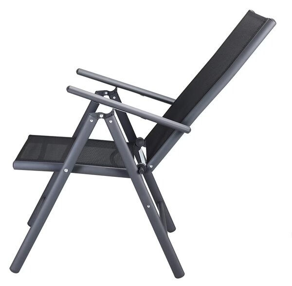 Deuba Set de grădină Bern 1+6 din aluminiu - antracit WPC