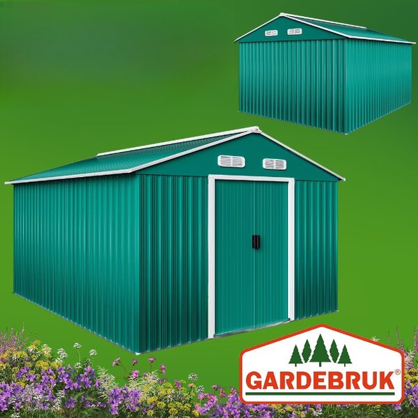 Deuba Casuta de gradina - 312x257x177,5 cm - verde