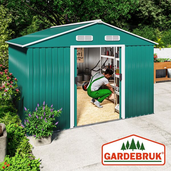Deuba Casuta de gradina - 312x257x177,5 cm - verde