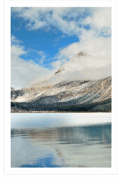 Poster lac de munte frumos