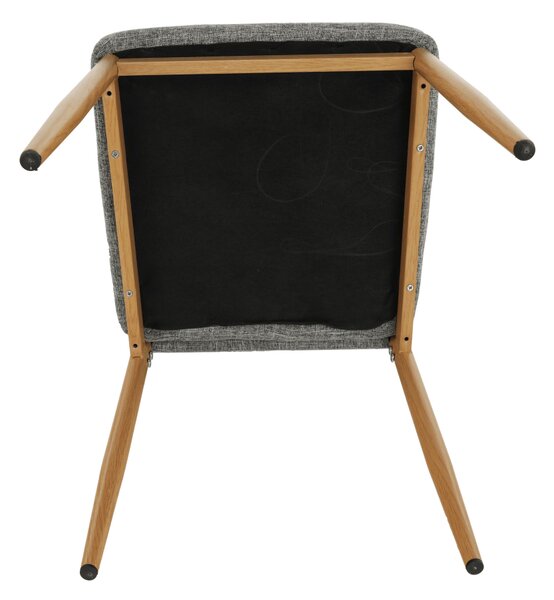 Scaun de sufragerie Collort nova (gri deschis + fag). 744541