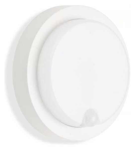 Telefunken - Aplica de exterior cu senzor LED/12W/230V IP44 albă