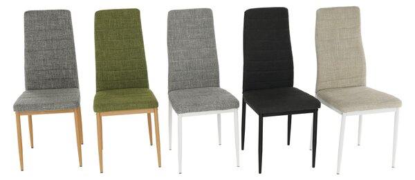 Scaun de sufragerie Collort nova (gri deschis + fag). 744541