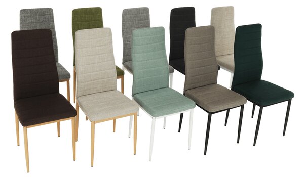 Scaun de sufragerie Collort nova (gri deschis + fag). 744541