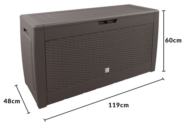 Deuba Cutie de depozitare Rato 310 L - maro