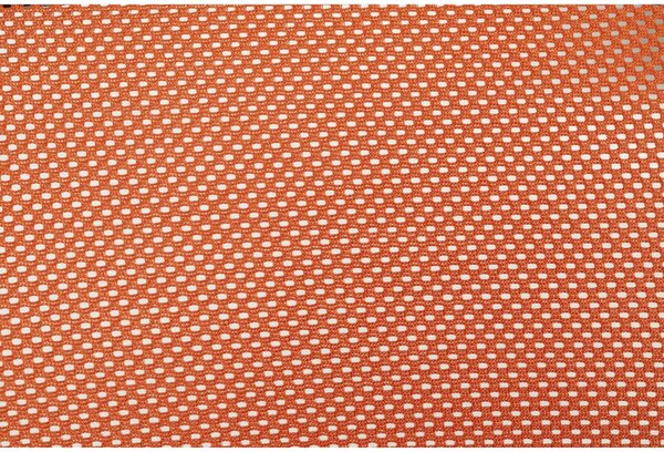 Scaun birou MESH, portocaliu/negru, plastic/plasa, 39x49x78/90 cm