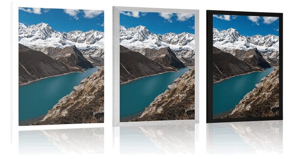 Poster parcul național Patagonia în Argentina