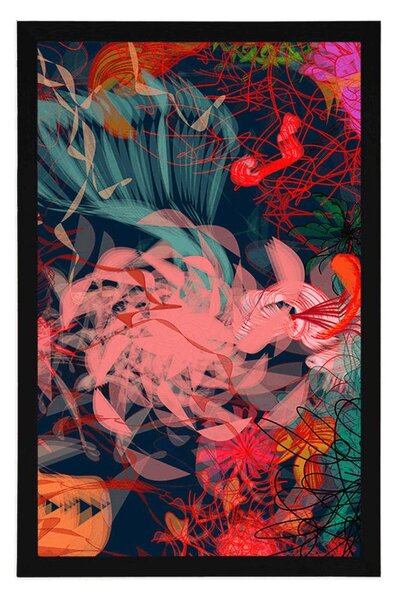 Poster flori abstracte
