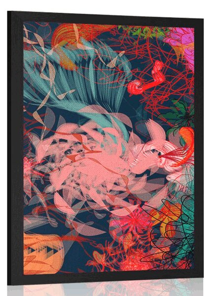 Poster flori abstracte