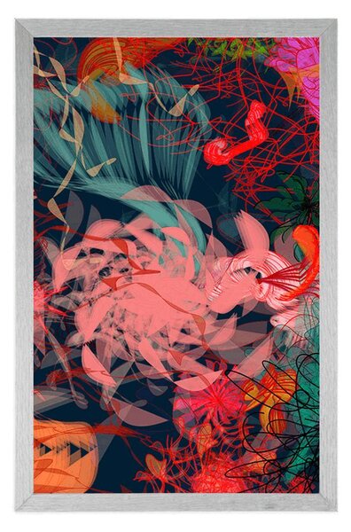 Poster flori abstracte