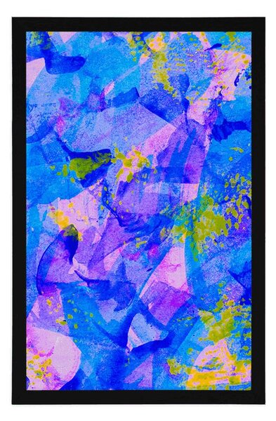Poster artă abstractă pastelată