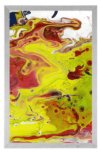 Poster abstracție acrilică