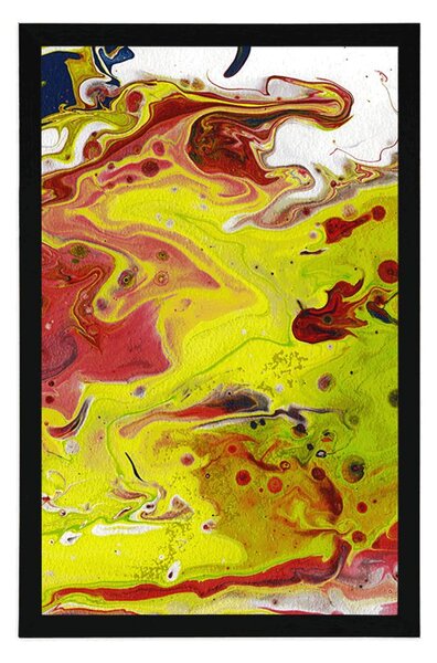Poster abstracție acrilică