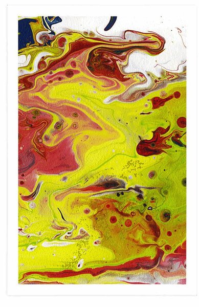 Poster abstracție acrilică