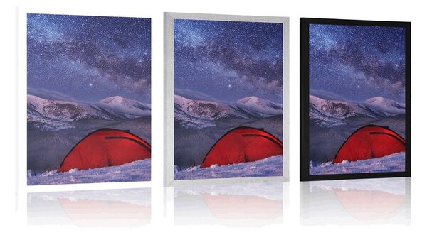 Poster cort sub cerul nopții