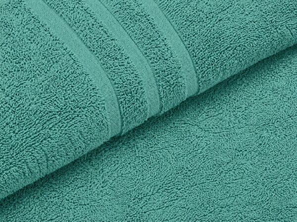 Prosop CLASSIC COLOR 50 x 100 cm petrol, 100% bumbac