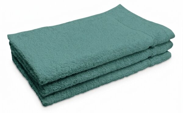 Prosop CLASSIC COLOR mic petrol 30x50 cm, 100% bumbac