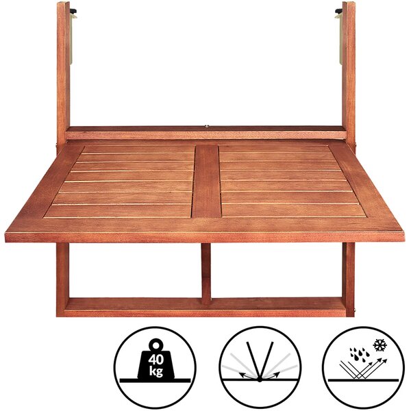 Deuba Set de balcon din lemn - acacia