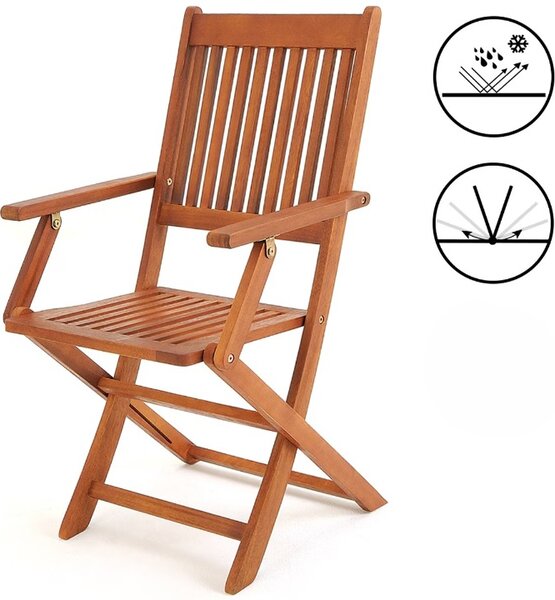 Deuba Set de balcon din lemn - acacia