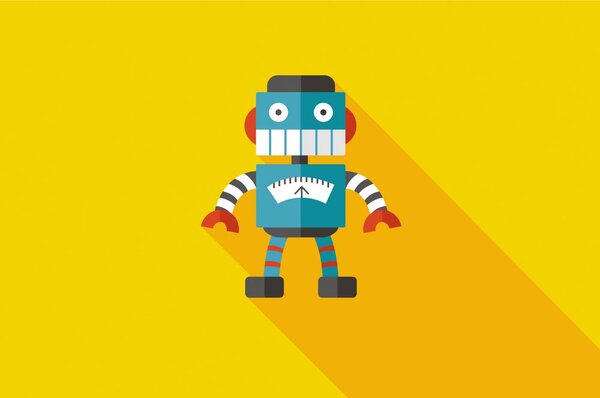 Tapet robot vesel