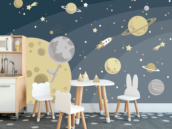 Tapet excursie neobișnuită în univers