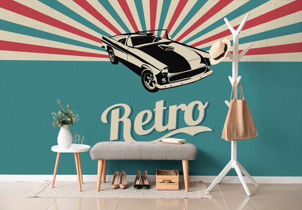 Tapet în stil retro