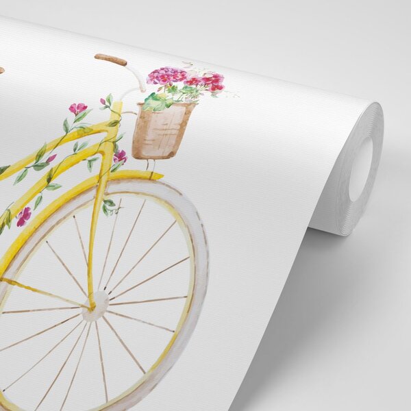 Tapet ilustrația bicicletei retro