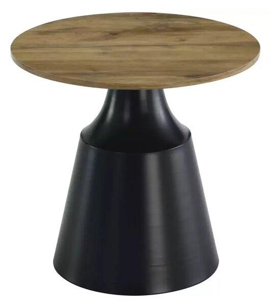 Set 2 masute cafea ITAKA, stejar artisan/negru mat