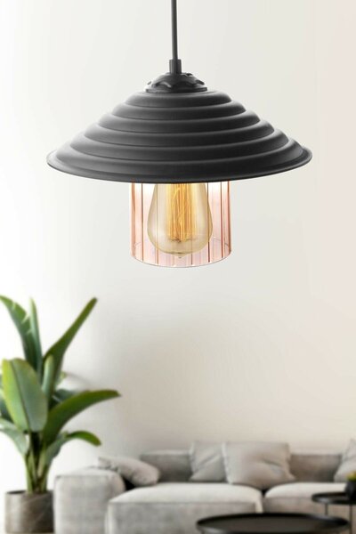 Lustra 204 Negru 55x25x25 cm