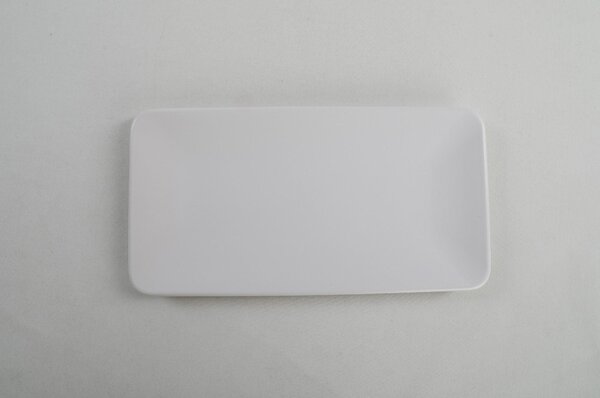 Set 2 platouri 275KRM1720, alb, ceramica, 33x17 cm