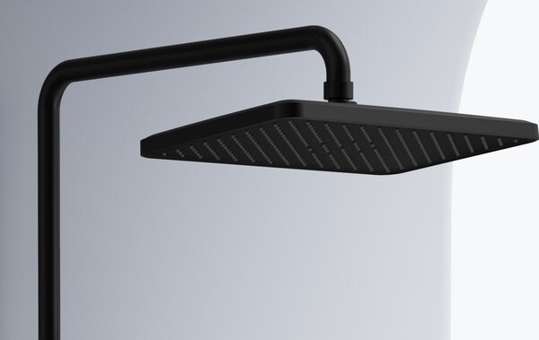 Set dus cu termostat REA Pedro Black