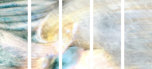 Tablou 5-piese abstracție modernă